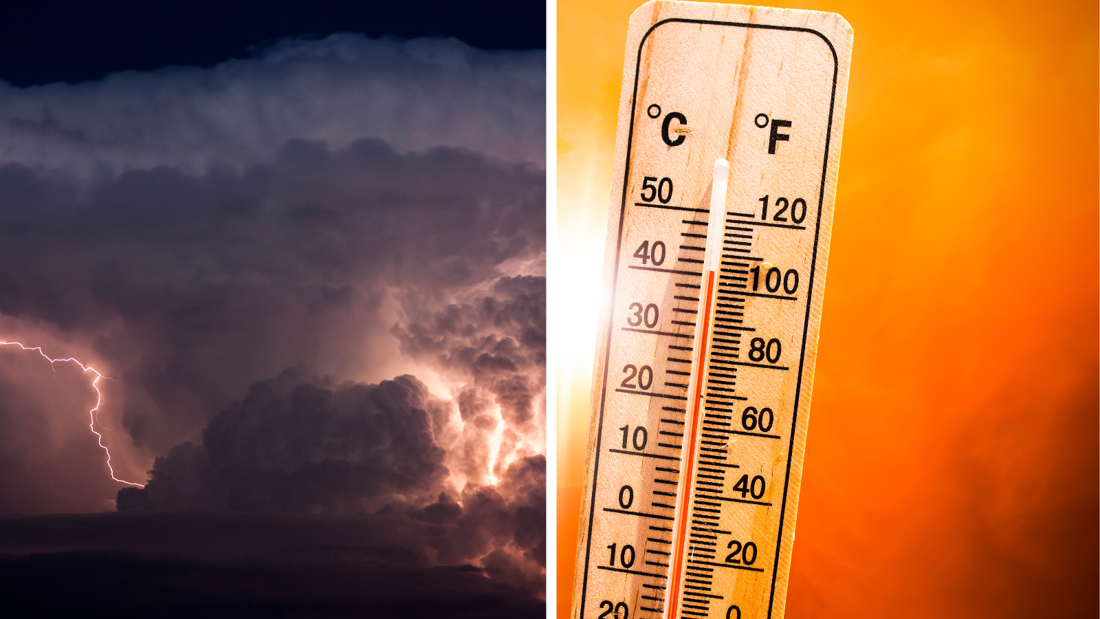 Canicule/Orages : 31 départements en vigilance orange